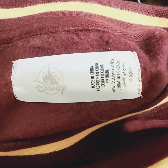 Disney Fashion Collection Sweatshirt Varsity Jersey Embroidered M Mickey Sz L - Picture 3 of 16
